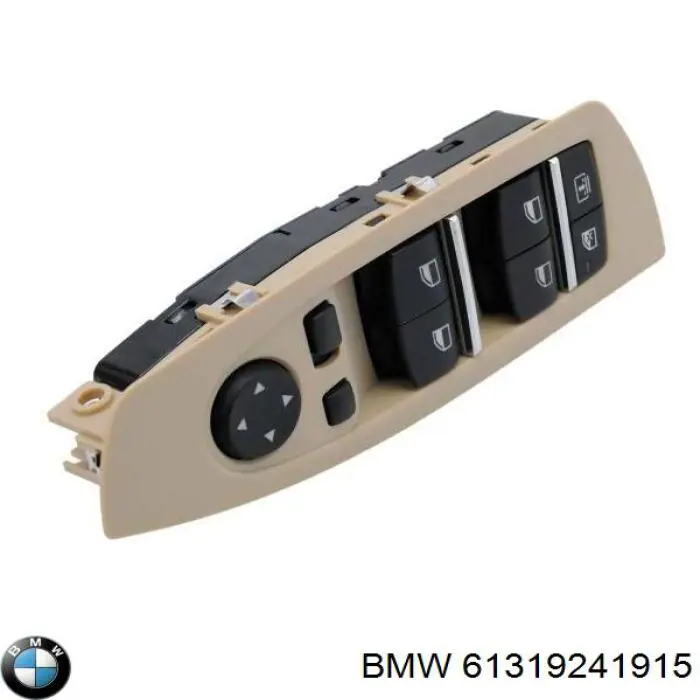 Unidade de botões dianteira esquerda de controlo de elevador de vidro BMW 61319241956 preço, a partir de 45,83 USD