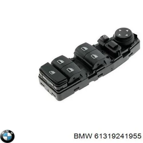 Unidade de botões dianteira esquerda de controlo de elevador de vidro BMW 61319241955 preço, a partir de 80,02 USD