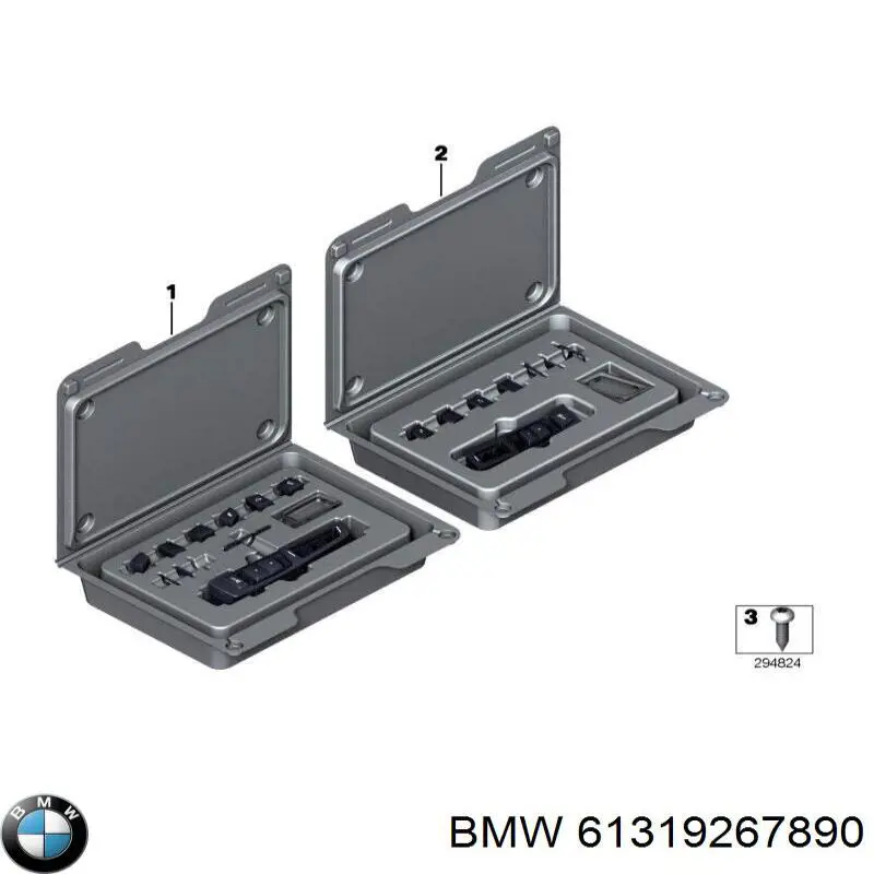 61319267890 BMW Módulo de direção (Centralina eletrônica) das luzes