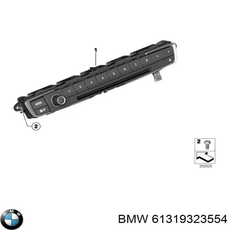 61319323554 BMW 