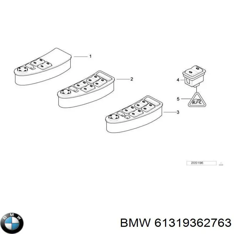  BMW 61319362763 preço, a partir de 62,99 USD