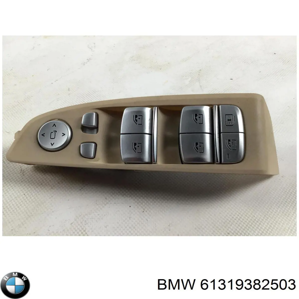 Unidade de botões dianteira esquerda de controlo de elevador de vidro BMW 61319382503 preço, a partir de 58,10 USD