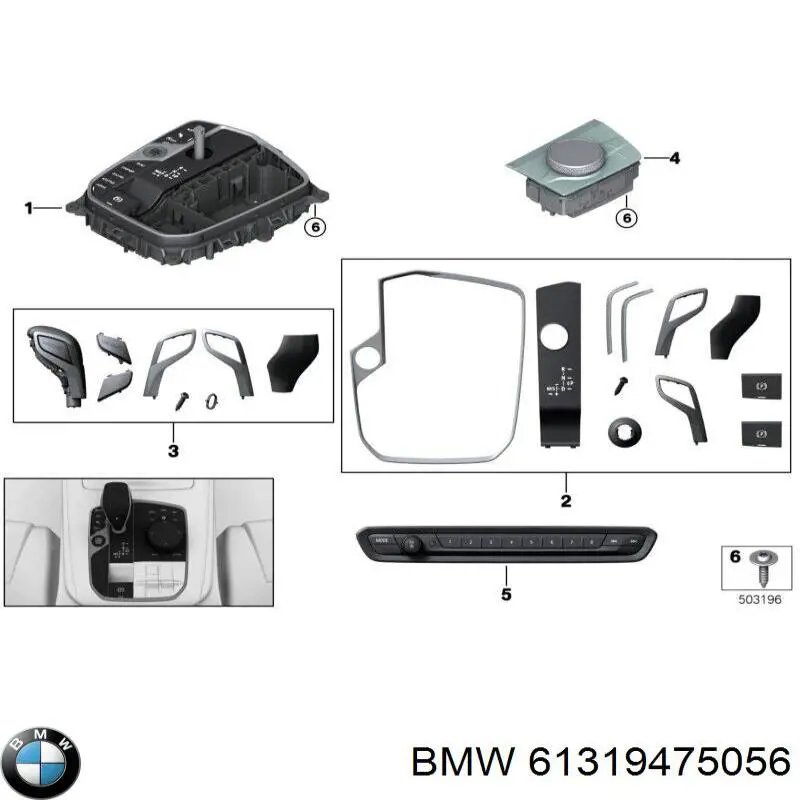  BMW 61319475056 preço, a partir de 1140,36 USD