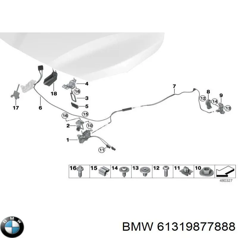  BMW 61319877888 preço, a partir de 106,19 USD