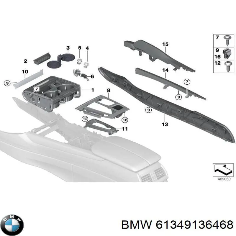 61349136468 BMW 