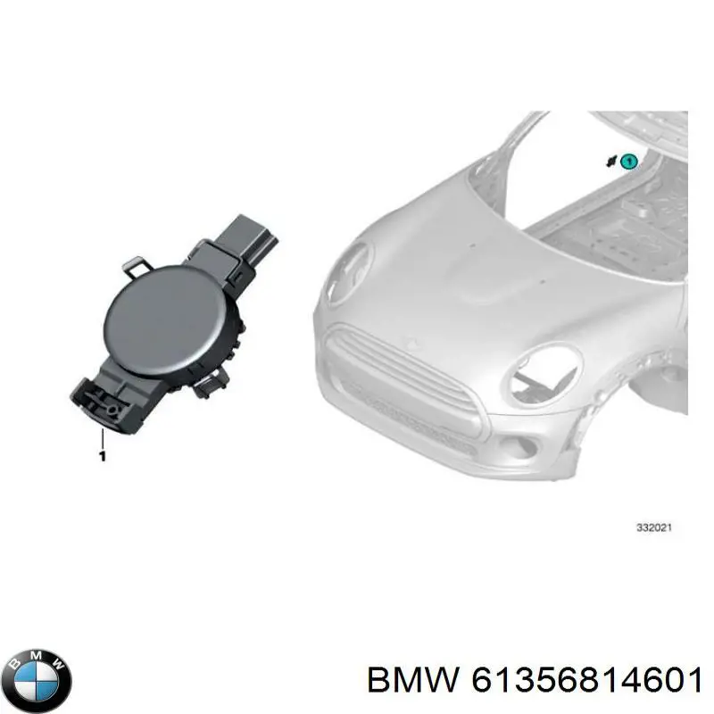 Compre 9287976 BMW Sensor de chuva