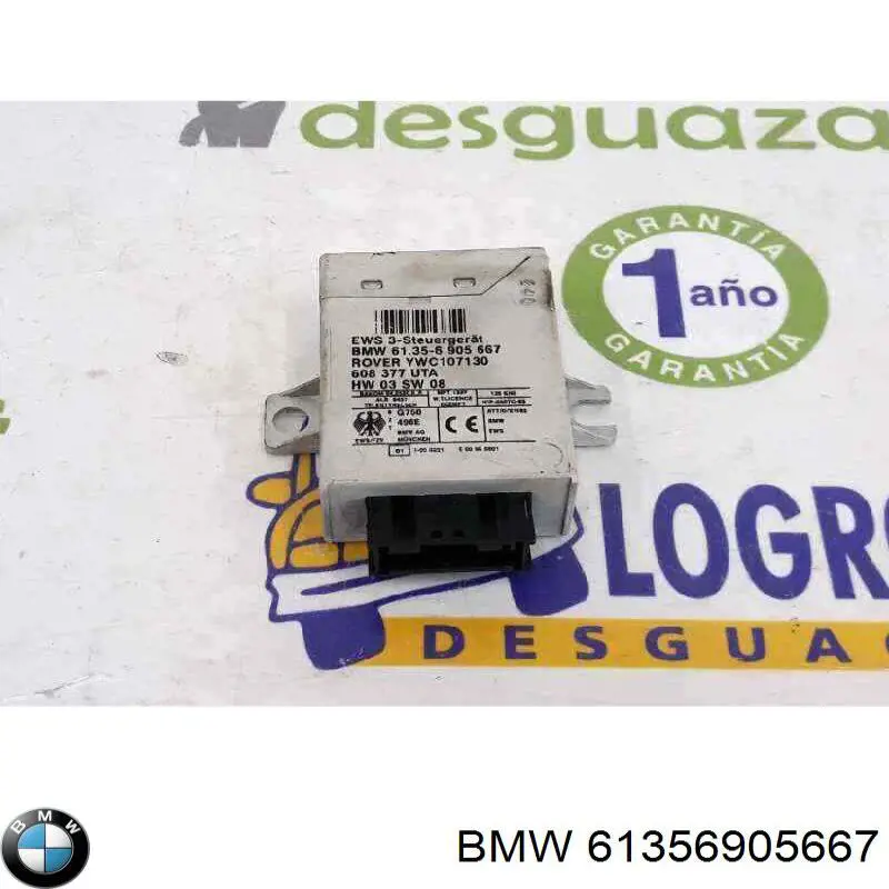 Módulo de direção (Centralina eletrônica) de imobilizador BMW 61356905667 preço, a partir de 56,18 USD