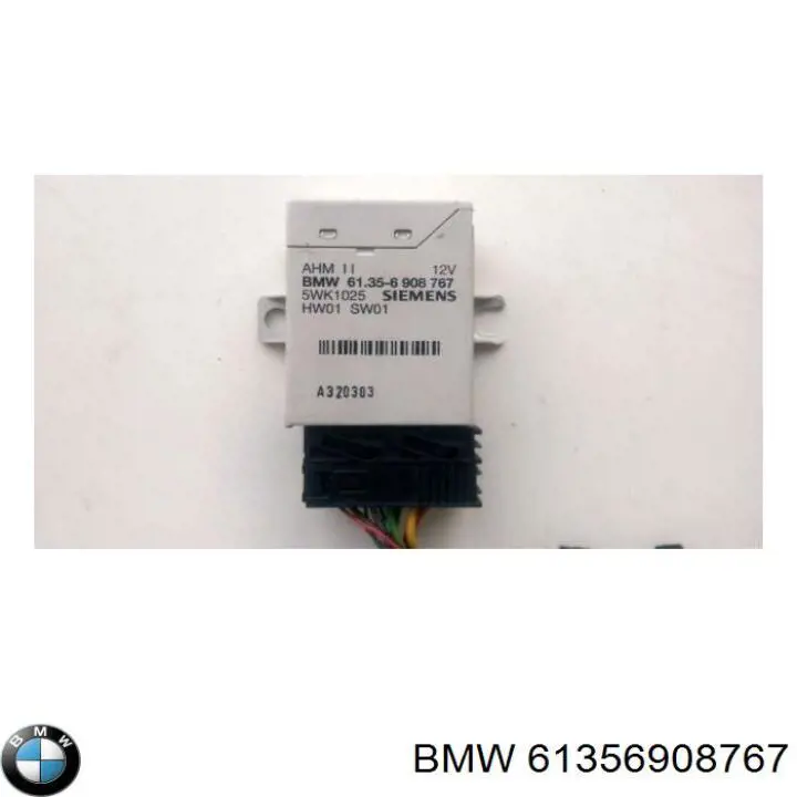 61356908767 BMW Unidade de controlo de gancho de reboque