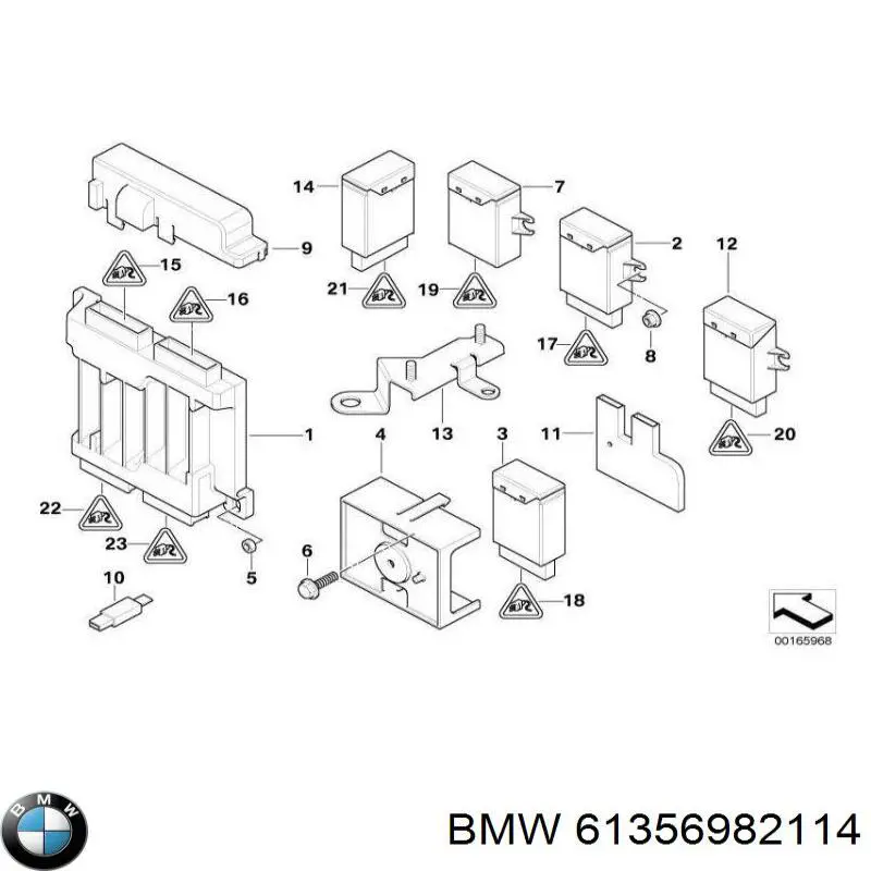 61356982114 BMW Unidade de conforto