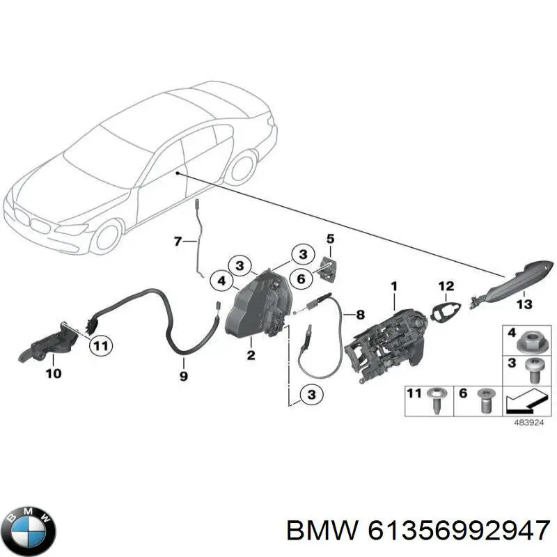 Unidade de conforto BMW 61356992947 preço, a partir de 214,52 USD