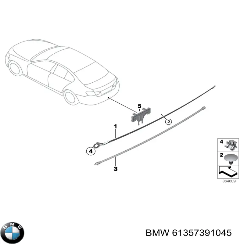  BMW 61357391045 preço, a partir de 58,78 USD