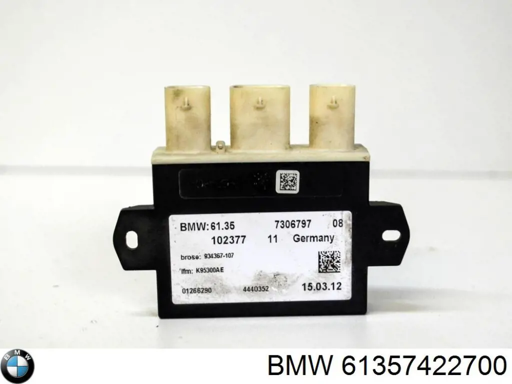 Compre 61357422700 BMW Sensor de abertura de tampa de porta-malas/da porta traseira (de tampa de alcapão)
