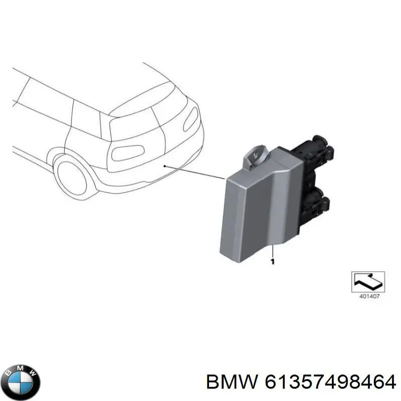 61357498464 BMW 