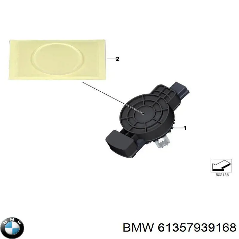 Sensor de chuva BMW 9270588