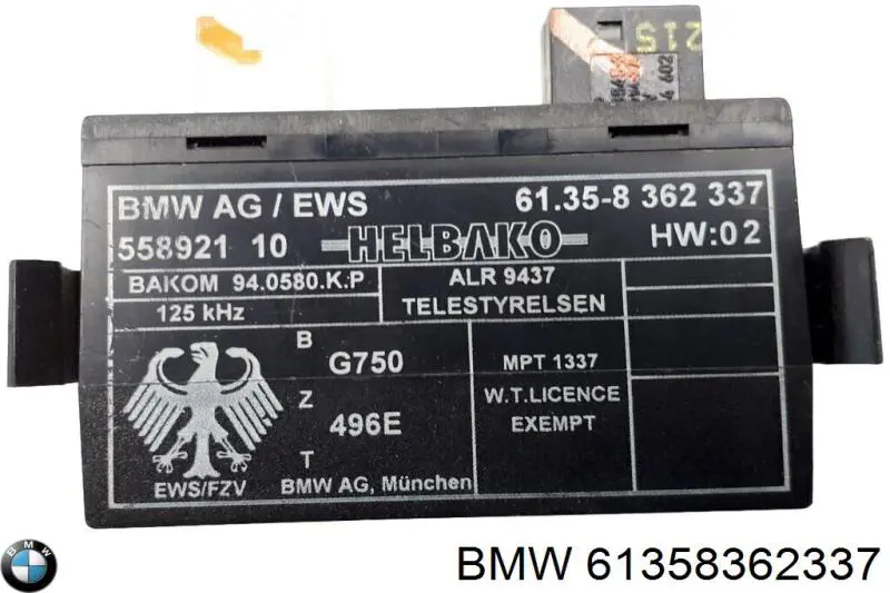 61358362337 BMW 