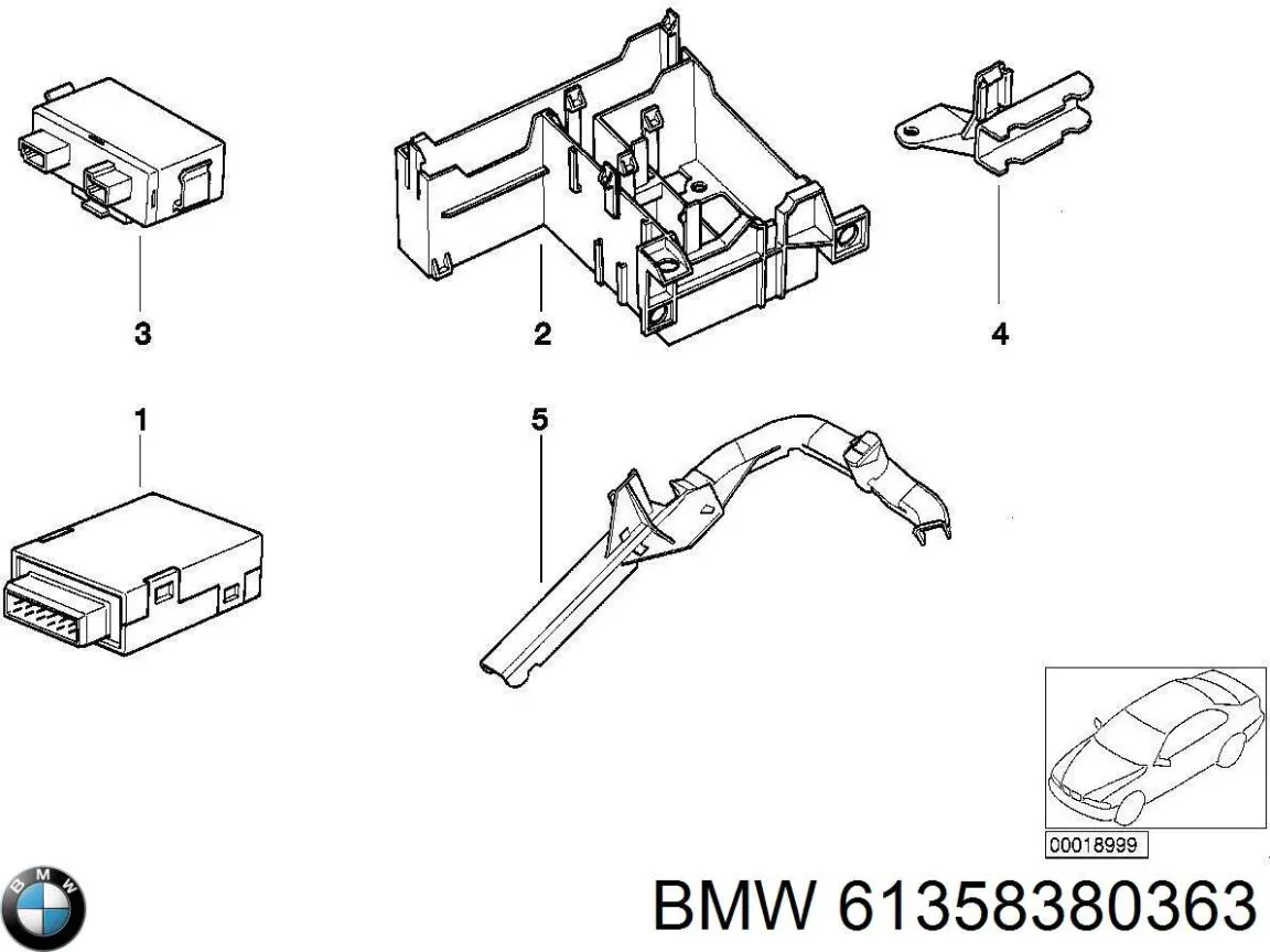 61358380363 BMW 
