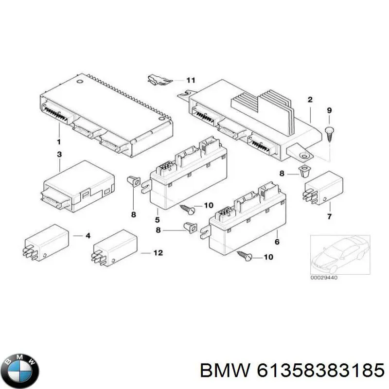  BMW 61358383185 preço, a partir de 423,16 USD