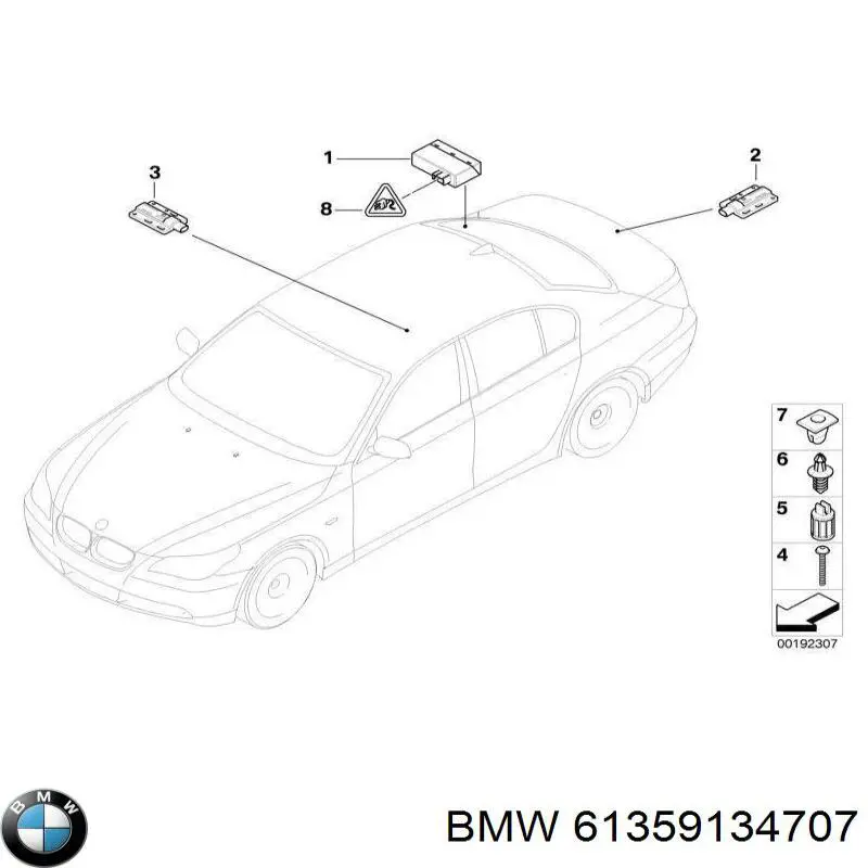 Compre 9134707 BMW Unidade de controlo do fecho central