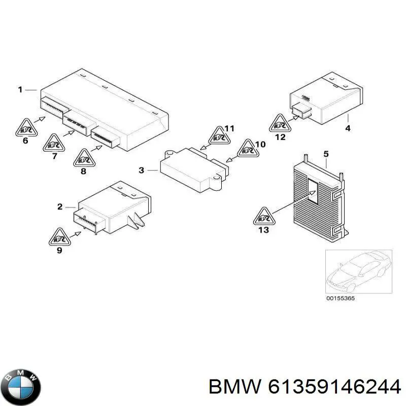 61359146244 BMW 