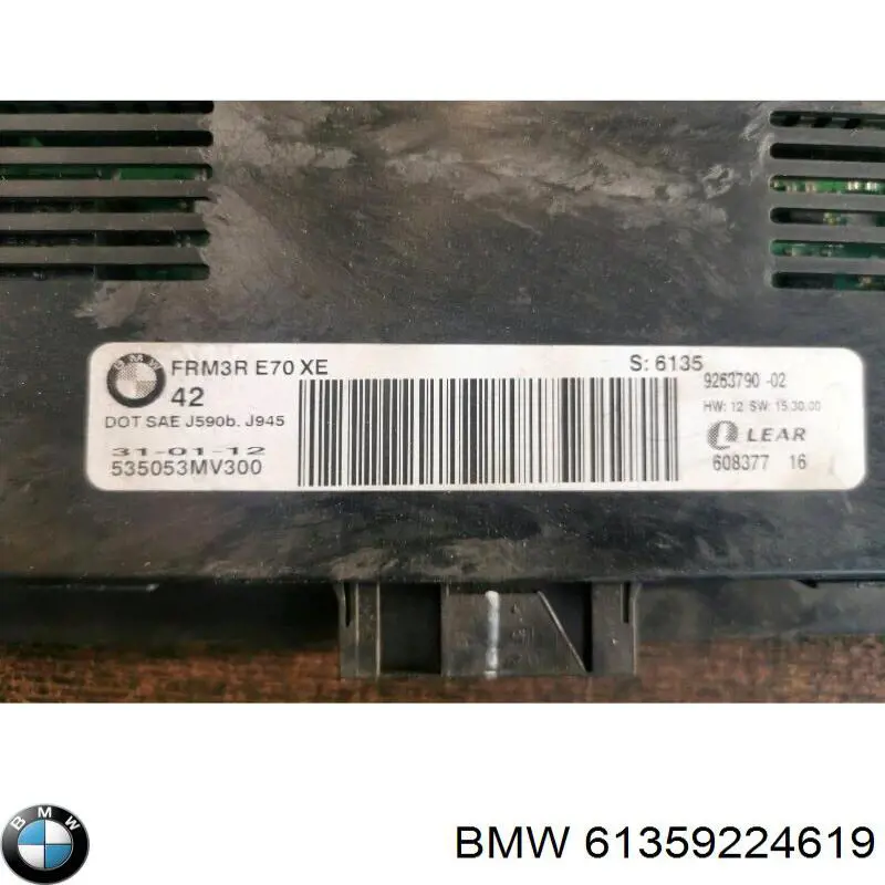 Módulo de direção (Centralina eletrônica) das luzes BMW 61359224619 preço, a partir de 36,30 USD