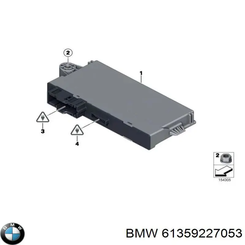 Unidade de conforto BMW 61359227053 preço, a partir de 115,77 USD