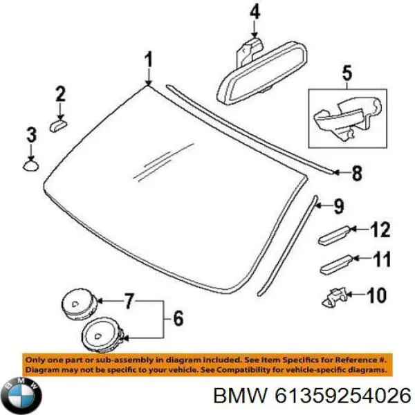 Compre 9174999 BMW Sensor de chuva