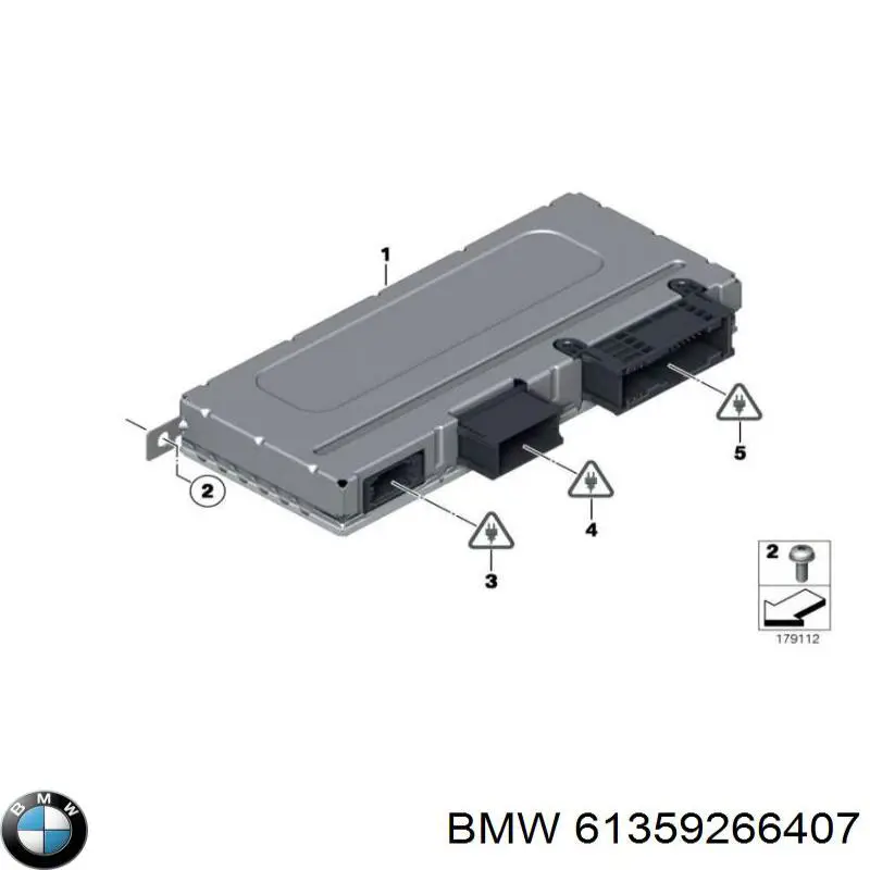 Compre 61359291451 BMW Unidade de conforto
