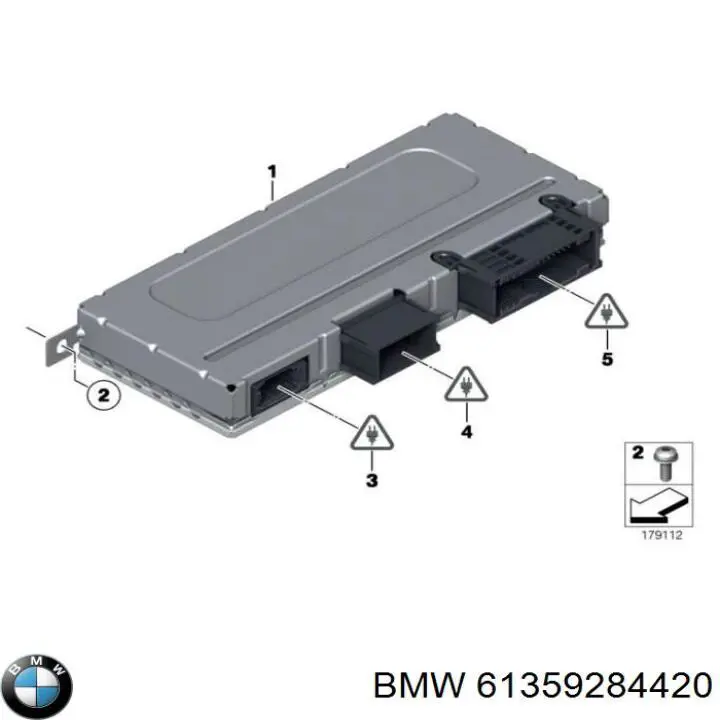 Compre 61359291451 BMW Unidade de conforto