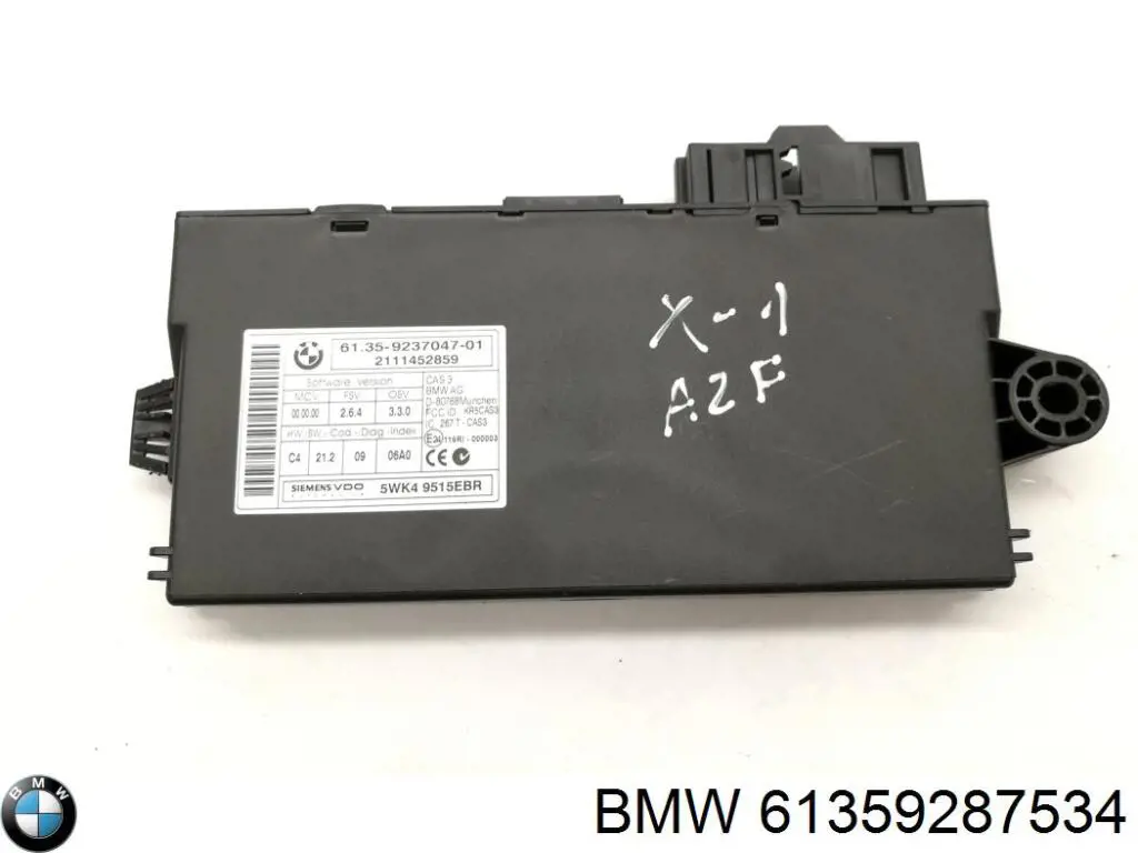 61359287534 BMW Unidade de conforto