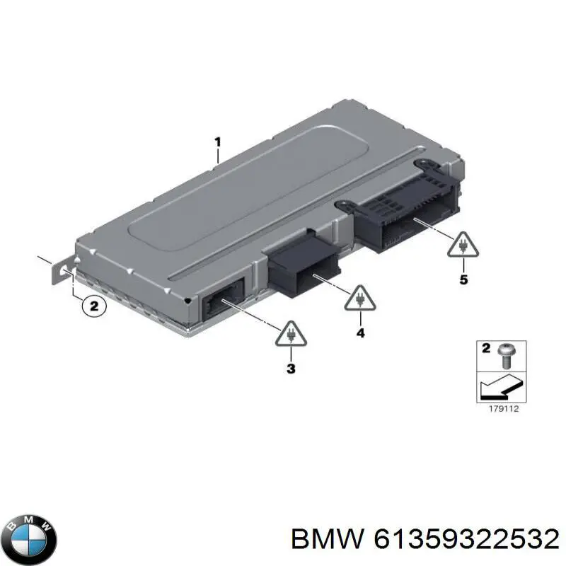 61359322532 BMW Unidade de conforto