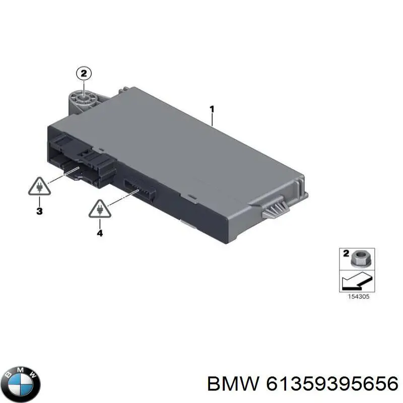 61359395656 BMW Unidade de conforto