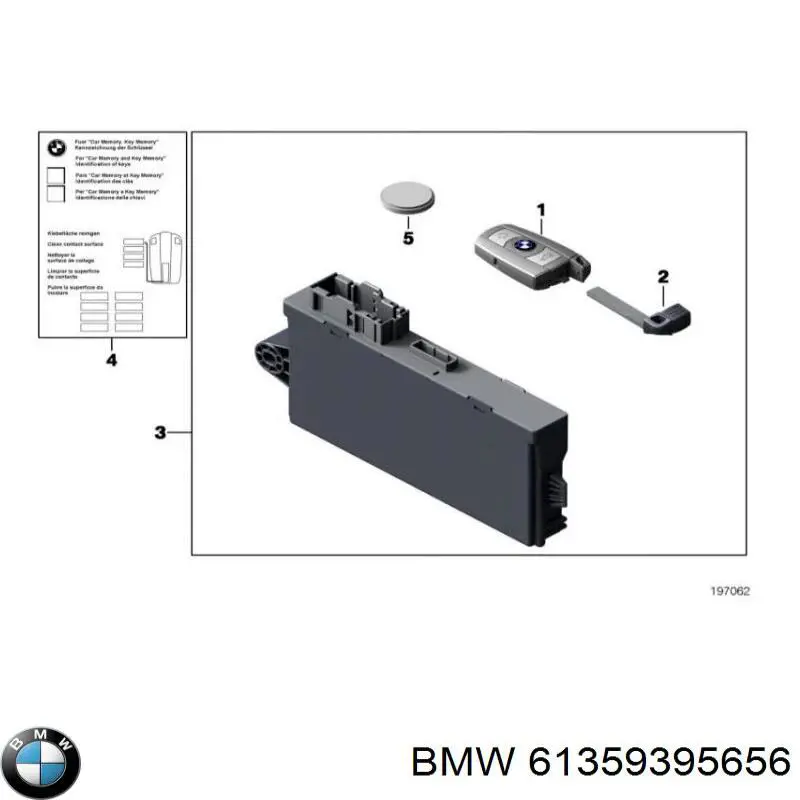 Unidade de conforto BMW 61359395656 preço, a partir de 126,21 USD