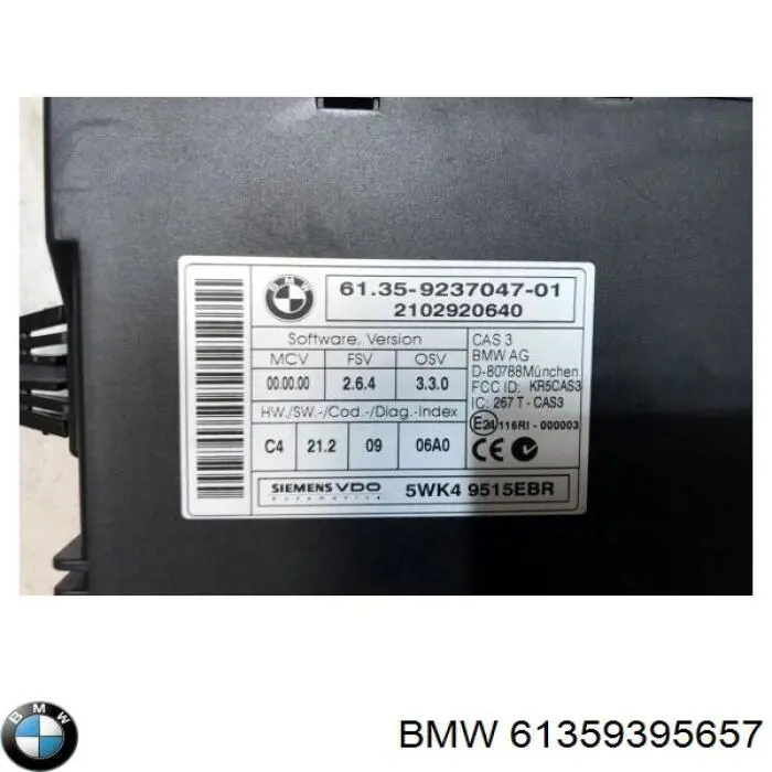 Compre 61359287535 BMW Unidade de conforto