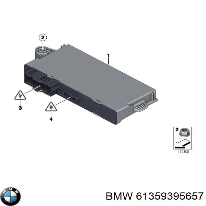 Compre 61359395657 BMW Unidade de conforto