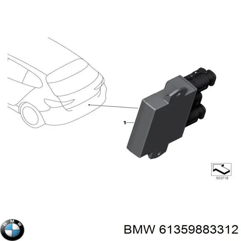 61355A562D6 BMW 