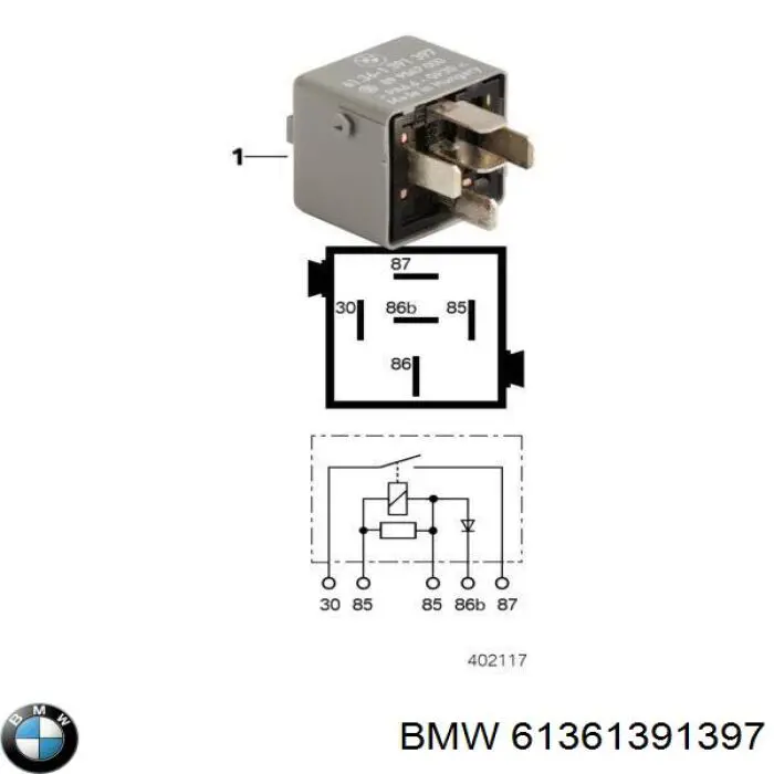 61361391397 BMW 