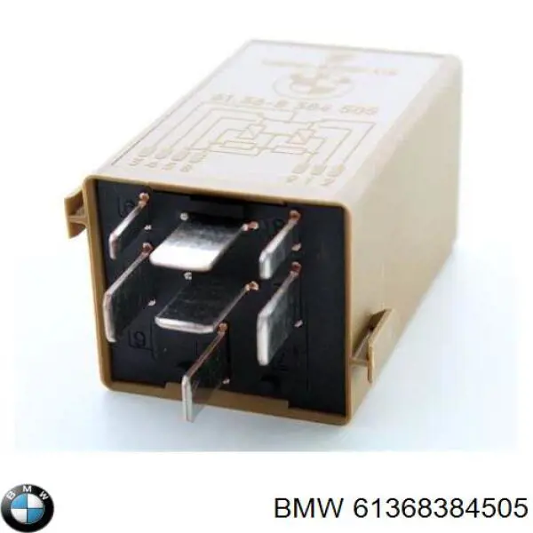 Compre 61368384505 BMW Relê de controlo de limpador pára-brisas