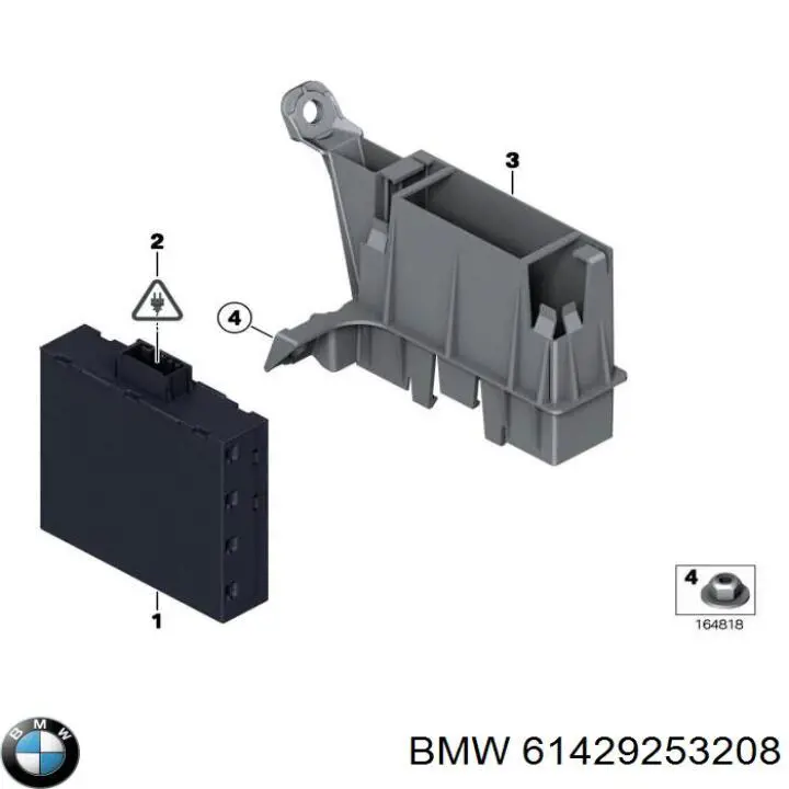 61429253208 BMW Convertidor da corrente contínua