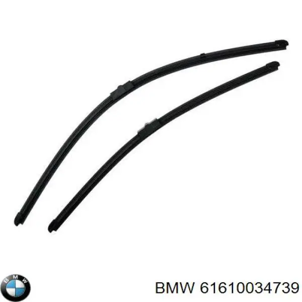 Compre 61610034739 BMW Limpa-pára-brisas do pára-brisas, kit de 2 un.
