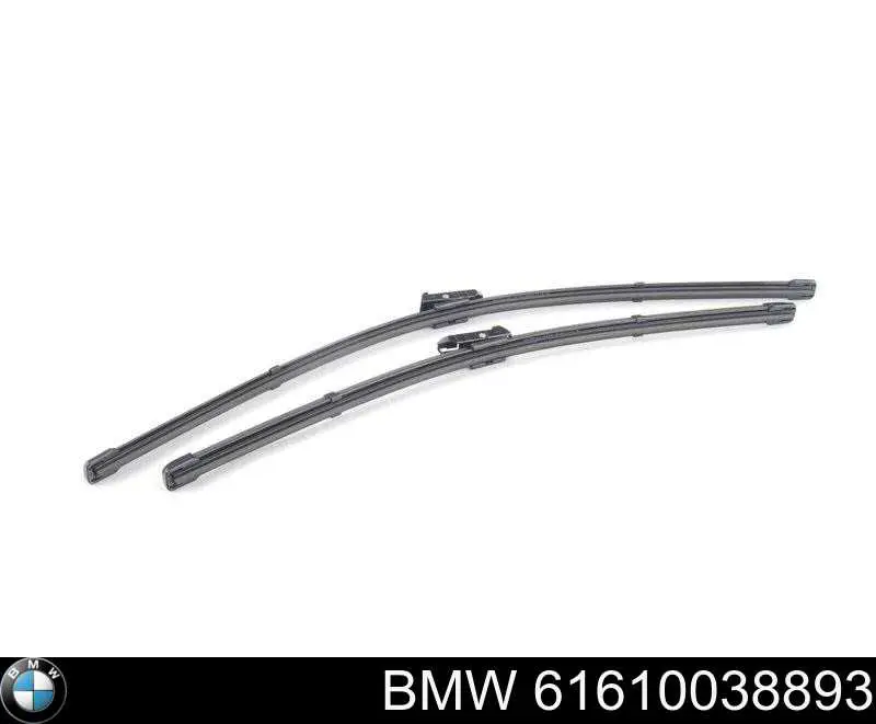 61610038893 BMW Limpa-pára-brisas do pára-brisas, kit de 2 un.