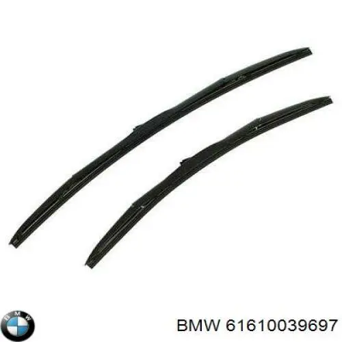 Compre 61610039697 BMW Limpa-pára-brisas do pára-brisas, kit de 2 un.