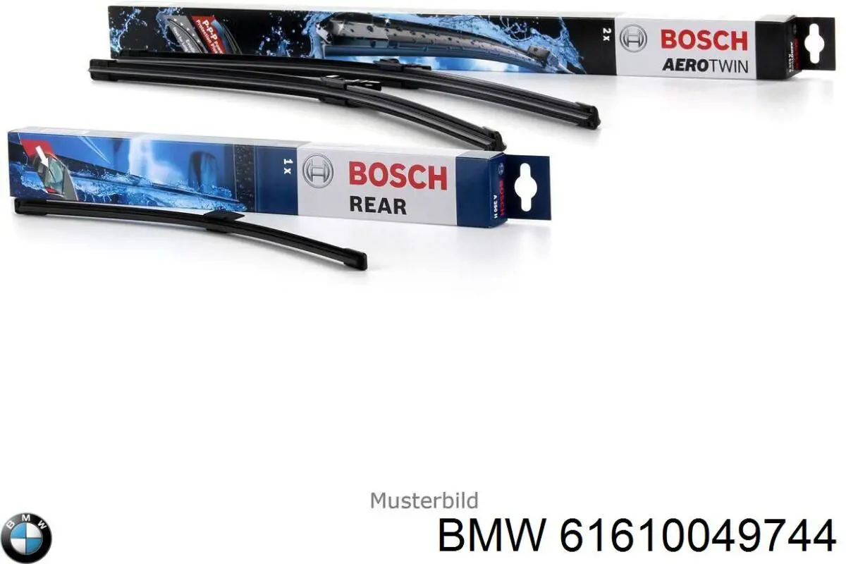 Compre 61610049744 BMW Limpa-pára-brisas do pára-brisas, kit de 2 un.