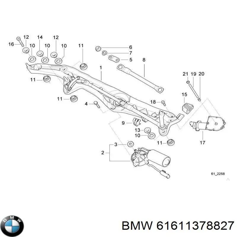  BMW 61611378827 preço, a partir de 16,10 USD