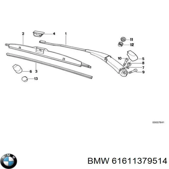 Tampão de porca de fixação do braço dianteiro de limpador de pára-brisa BMW 61611379514 preço, a partir de 22,38 USD