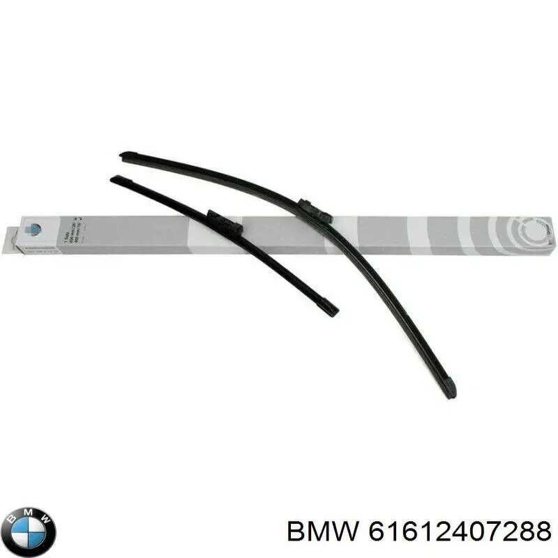 Limpa-pára-brisas do pára-brisas, kit de 2 un. BMW 61612407288 preço, a partir de 24,02 USD