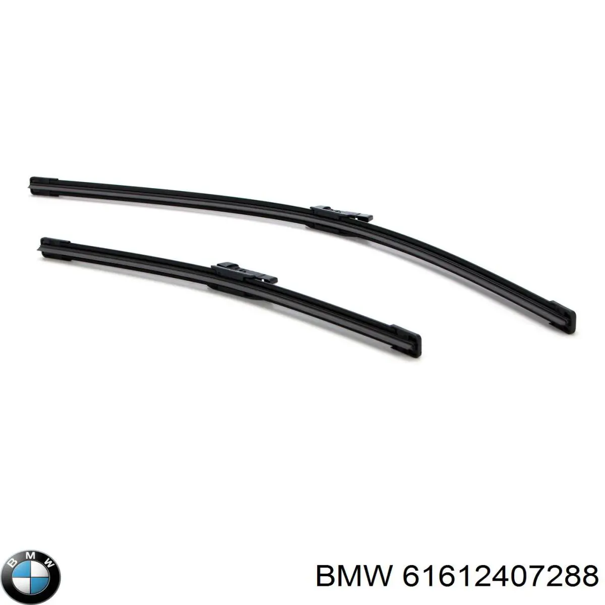 Limpa-pára-brisas do pára-brisas, kit de 2 un. BMW 61612407288