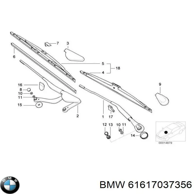  BMW 61617037356 preço, a partir de 5,60 USD