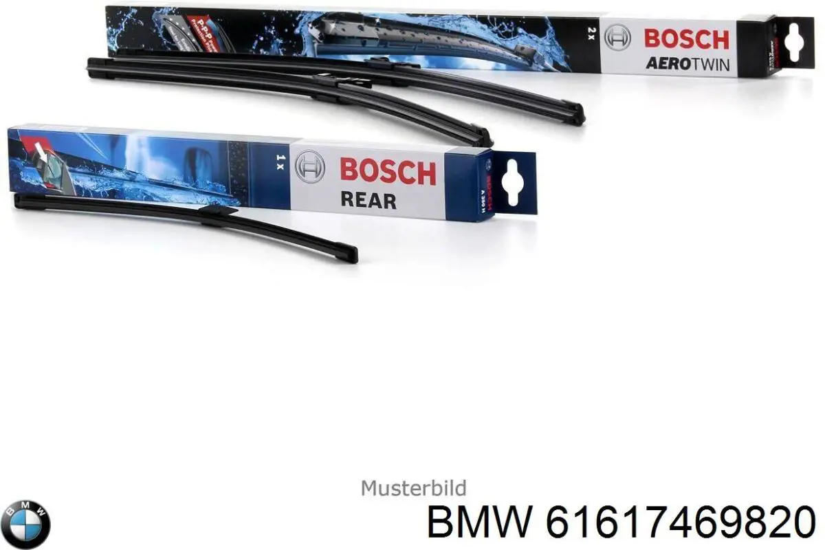 Limpa-pára-brisas do pára-brisas, kit de 2 un. BMW 61617469820 preço, a partir de 29,16 USD