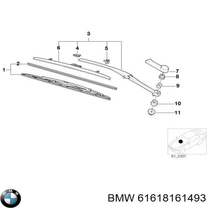 61618161493 BMW 