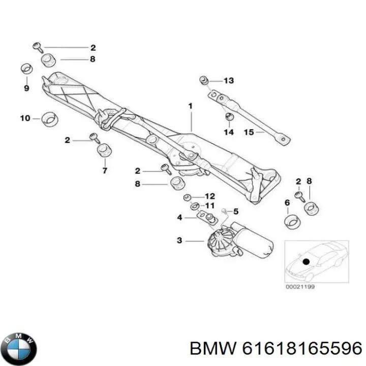  BMW 61618165596 preço, a partir de 16,20 USD